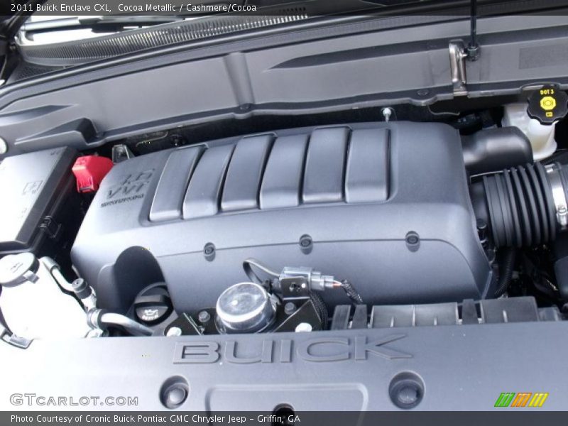 Cocoa Metallic / Cashmere/Cocoa 2011 Buick Enclave CXL