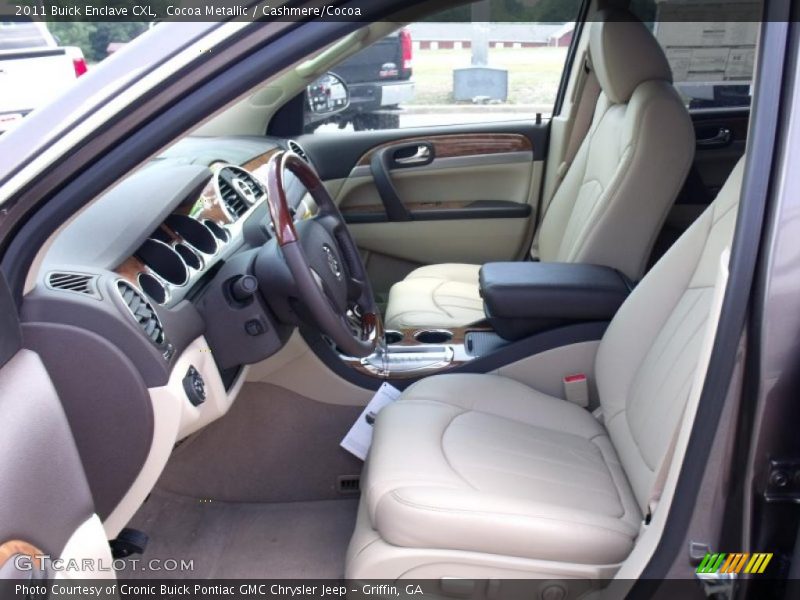 Cocoa Metallic / Cashmere/Cocoa 2011 Buick Enclave CXL