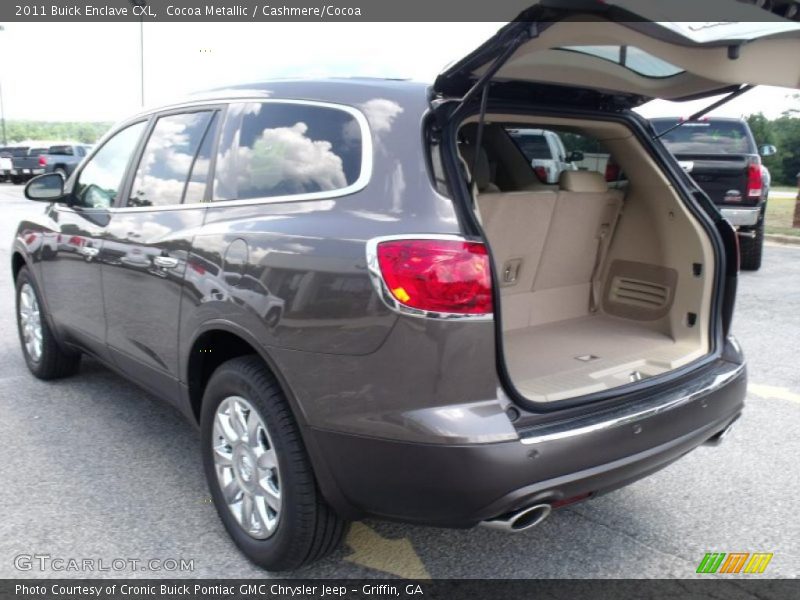 Cocoa Metallic / Cashmere/Cocoa 2011 Buick Enclave CXL