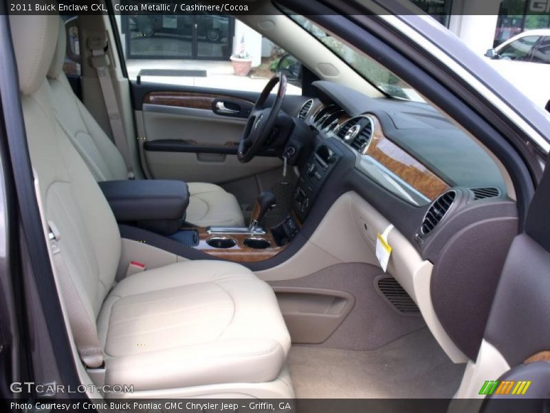 Cocoa Metallic / Cashmere/Cocoa 2011 Buick Enclave CXL