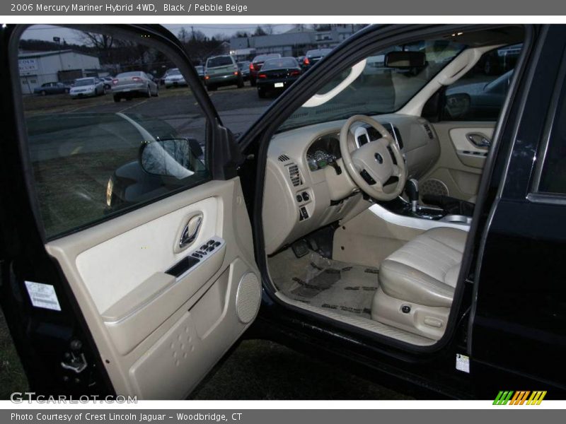 Black / Pebble Beige 2006 Mercury Mariner Hybrid 4WD