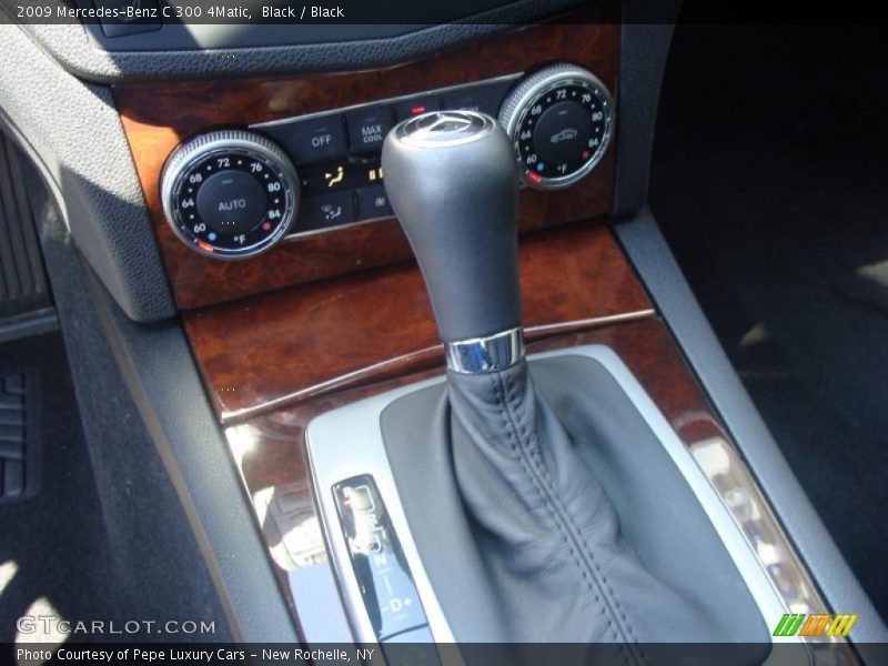 Black / Black 2009 Mercedes-Benz C 300 4Matic