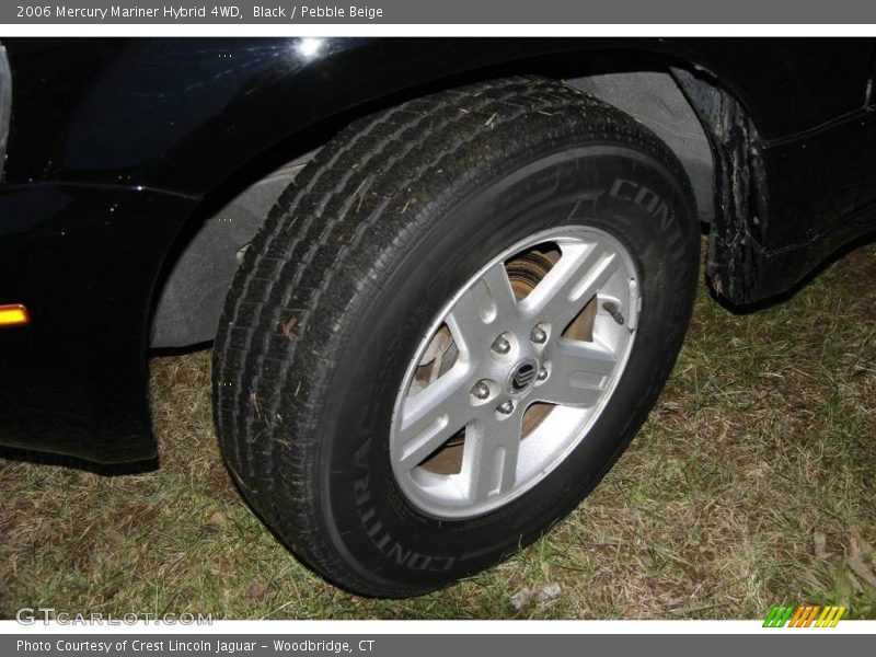 Black / Pebble Beige 2006 Mercury Mariner Hybrid 4WD