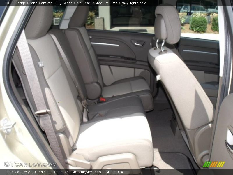 White Gold Pearl / Medium Slate Gray/Light Shale 2010 Dodge Grand Caravan SXT