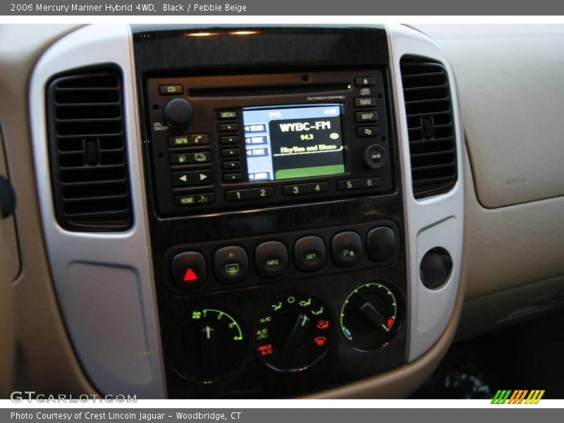 Black / Pebble Beige 2006 Mercury Mariner Hybrid 4WD