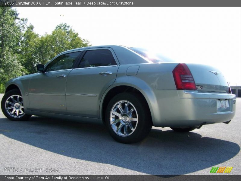 Satin Jade Pearl / Deep Jade/Light Graystone 2005 Chrysler 300 C HEMI