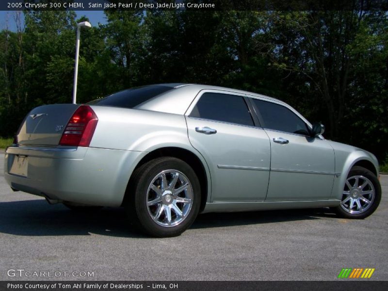 Satin Jade Pearl / Deep Jade/Light Graystone 2005 Chrysler 300 C HEMI