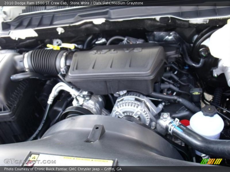 Stone White / Dark Slate/Medium Graystone 2010 Dodge Ram 1500 ST Crew Cab