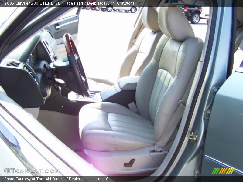 Satin Jade Pearl / Deep Jade/Light Graystone 2005 Chrysler 300 C HEMI