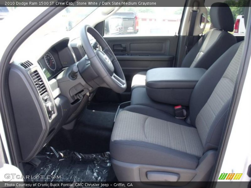 Stone White / Dark Slate/Medium Graystone 2010 Dodge Ram 1500 ST Crew Cab