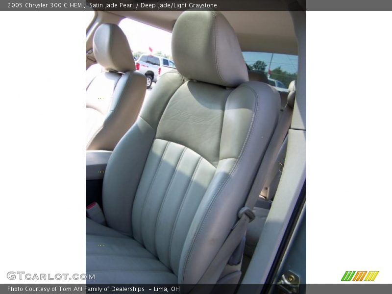 Satin Jade Pearl / Deep Jade/Light Graystone 2005 Chrysler 300 C HEMI