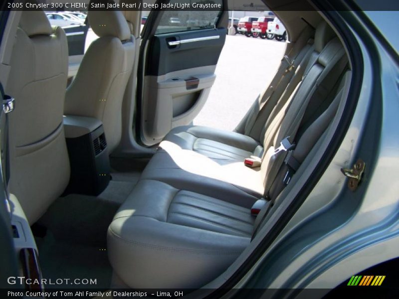Satin Jade Pearl / Deep Jade/Light Graystone 2005 Chrysler 300 C HEMI