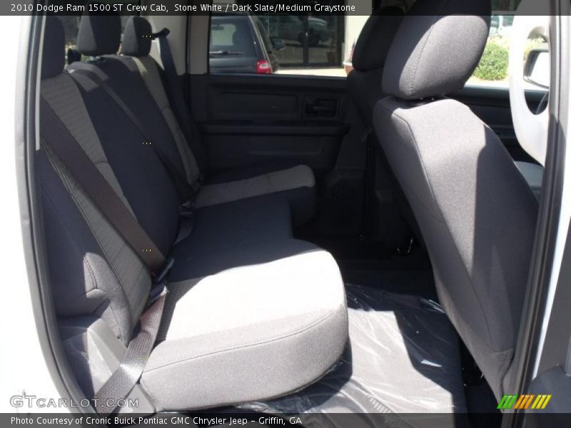 Stone White / Dark Slate/Medium Graystone 2010 Dodge Ram 1500 ST Crew Cab