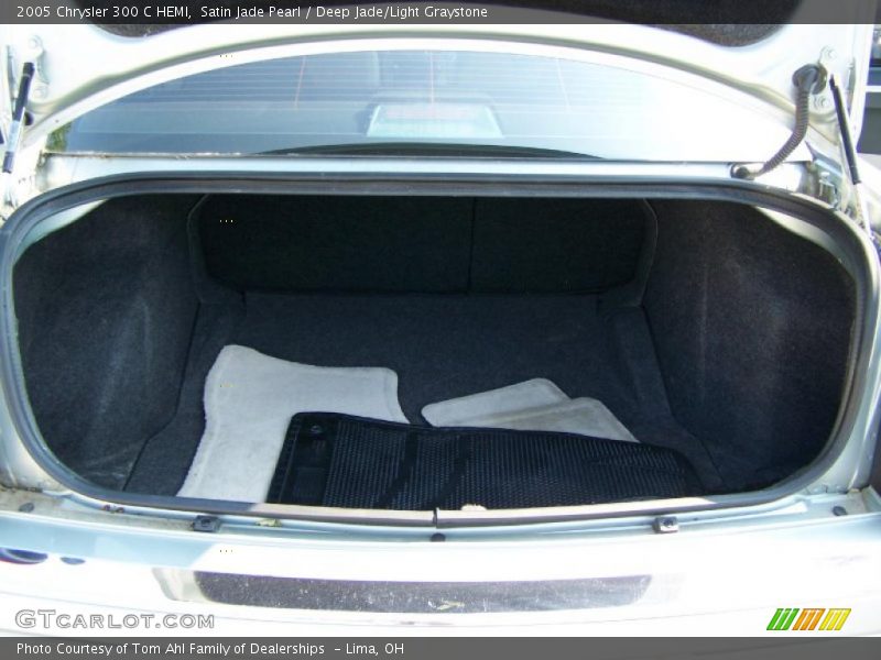 Satin Jade Pearl / Deep Jade/Light Graystone 2005 Chrysler 300 C HEMI