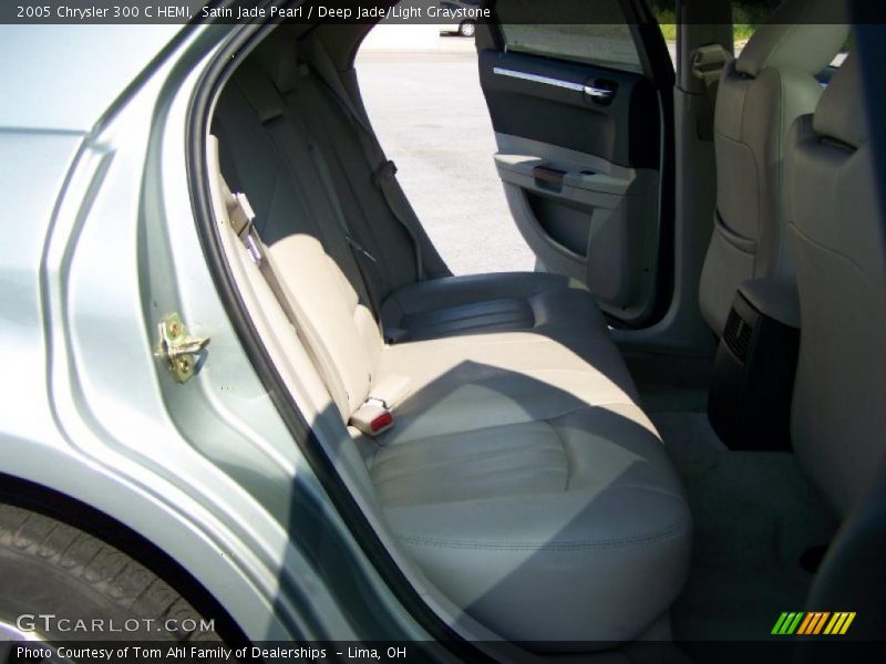 Satin Jade Pearl / Deep Jade/Light Graystone 2005 Chrysler 300 C HEMI