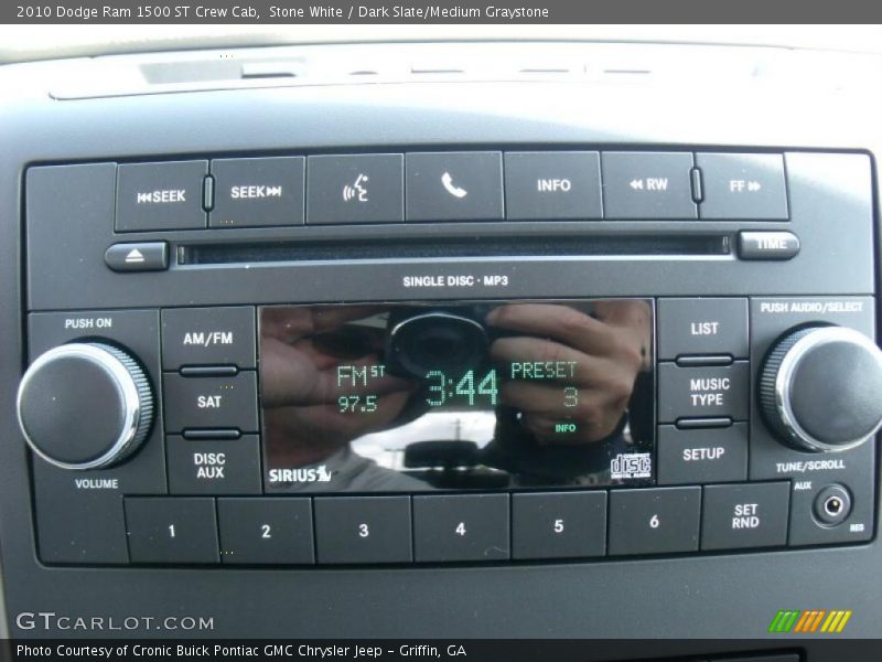 Stone White / Dark Slate/Medium Graystone 2010 Dodge Ram 1500 ST Crew Cab