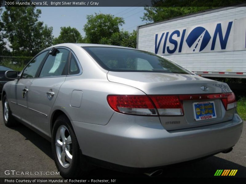 Bright Silver Metallic / Gray 2006 Hyundai Azera SE