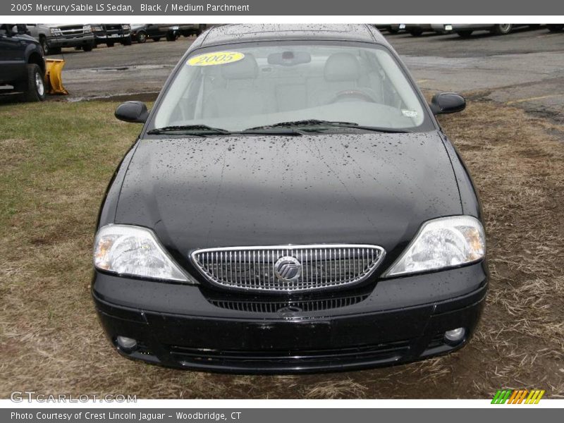 Black / Medium Parchment 2005 Mercury Sable LS Sedan