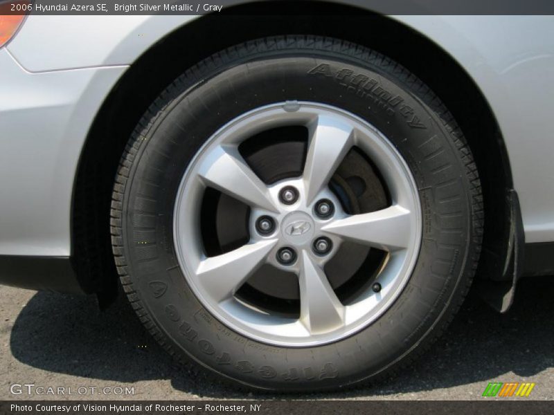 Bright Silver Metallic / Gray 2006 Hyundai Azera SE