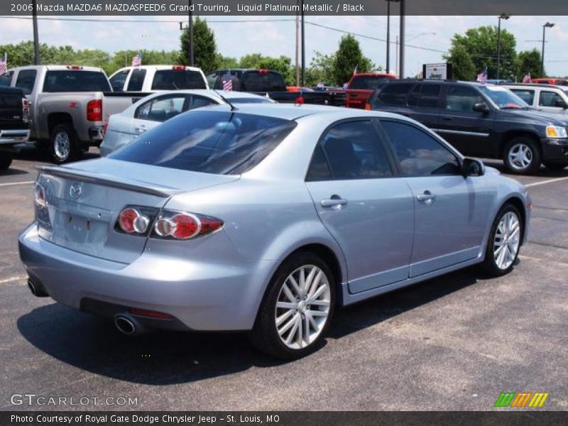 Liquid Platinum Metallic / Black 2006 Mazda MAZDA6 MAZDASPEED6 Grand Touring