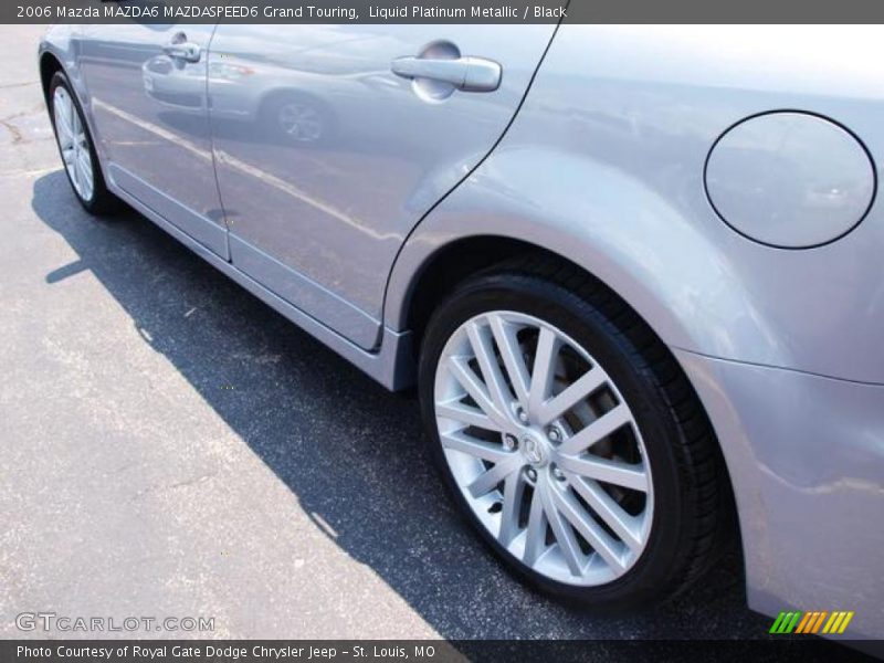 Liquid Platinum Metallic / Black 2006 Mazda MAZDA6 MAZDASPEED6 Grand Touring