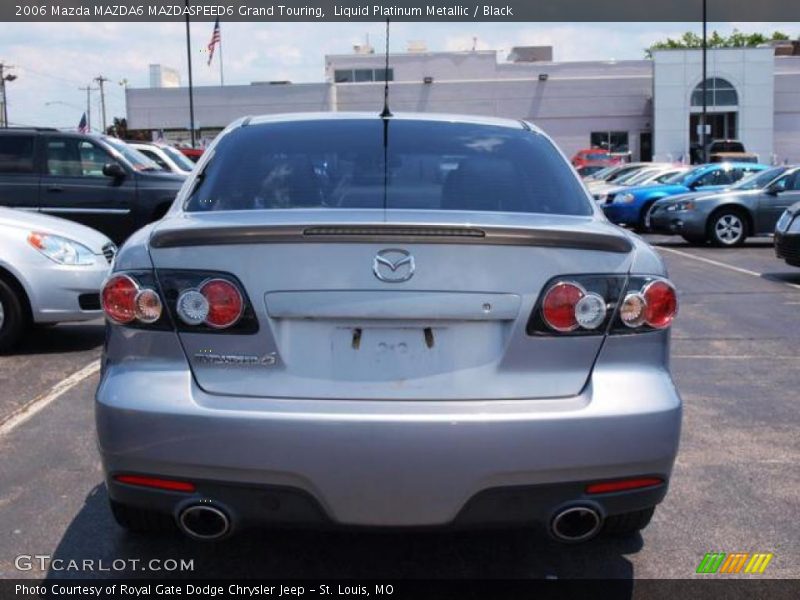 Liquid Platinum Metallic / Black 2006 Mazda MAZDA6 MAZDASPEED6 Grand Touring