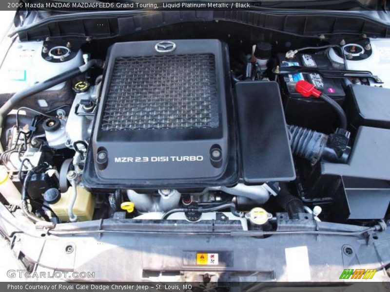 Liquid Platinum Metallic / Black 2006 Mazda MAZDA6 MAZDASPEED6 Grand Touring