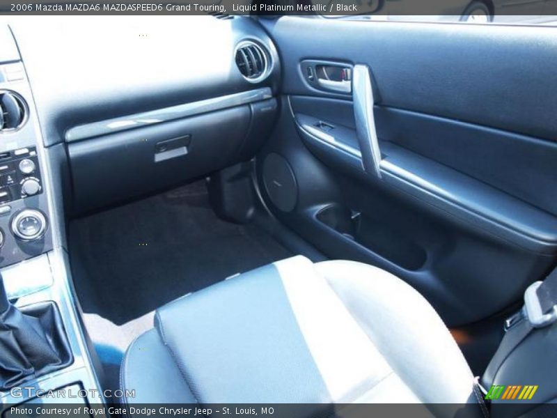Liquid Platinum Metallic / Black 2006 Mazda MAZDA6 MAZDASPEED6 Grand Touring
