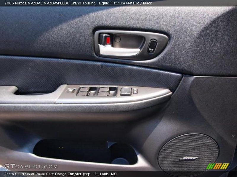 Liquid Platinum Metallic / Black 2006 Mazda MAZDA6 MAZDASPEED6 Grand Touring