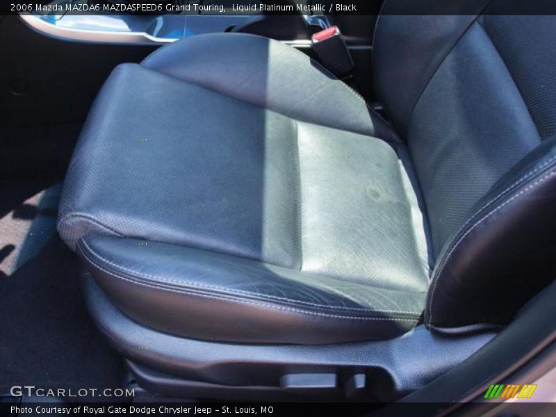 Liquid Platinum Metallic / Black 2006 Mazda MAZDA6 MAZDASPEED6 Grand Touring