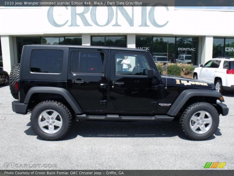 Black / Dark Slate Gray/Blue 2010 Jeep Wrangler Unlimited Islander Edition 4x4