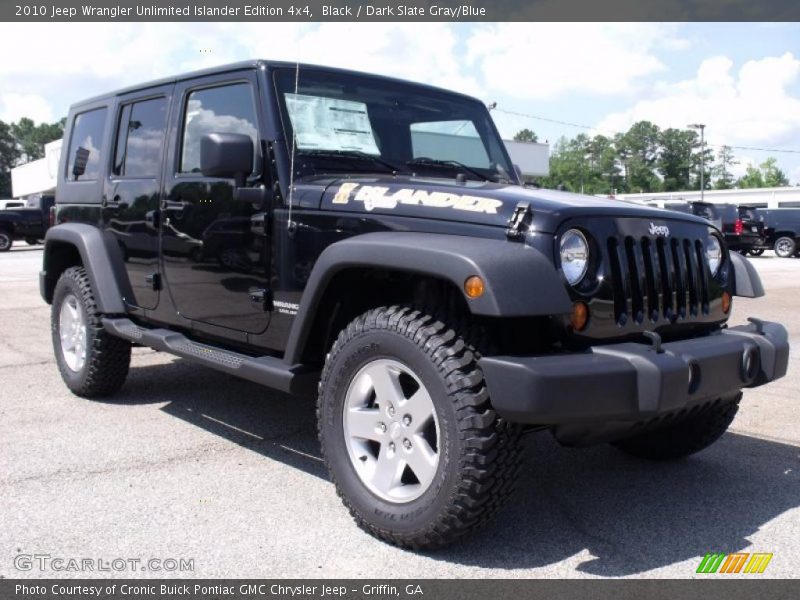 Black / Dark Slate Gray/Blue 2010 Jeep Wrangler Unlimited Islander Edition 4x4