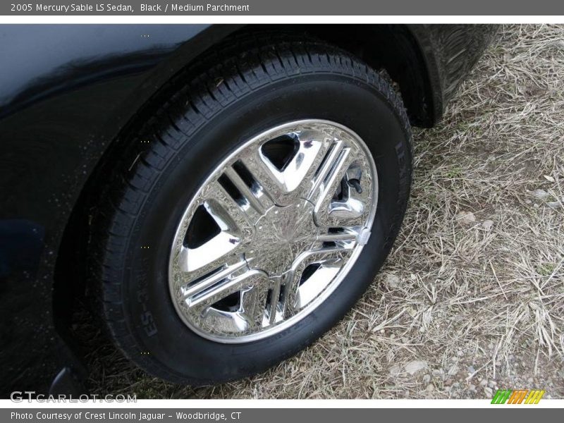 Black / Medium Parchment 2005 Mercury Sable LS Sedan