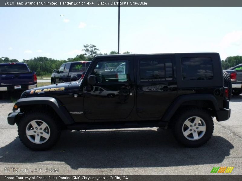 Black / Dark Slate Gray/Blue 2010 Jeep Wrangler Unlimited Islander Edition 4x4