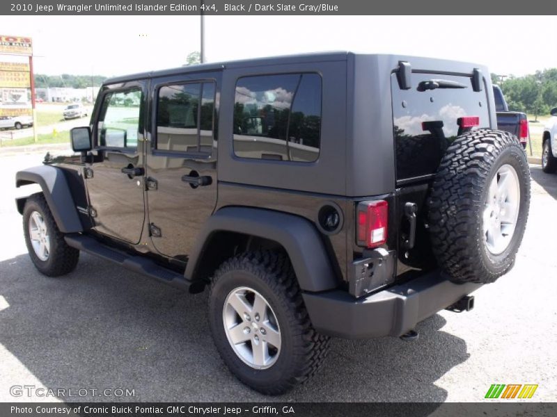 Black / Dark Slate Gray/Blue 2010 Jeep Wrangler Unlimited Islander Edition 4x4
