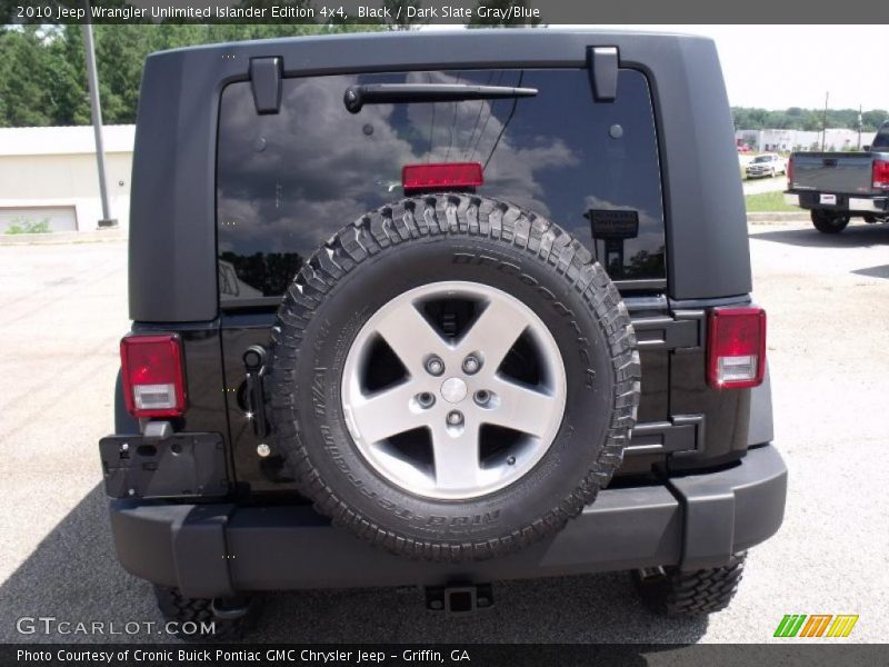 Black / Dark Slate Gray/Blue 2010 Jeep Wrangler Unlimited Islander Edition 4x4