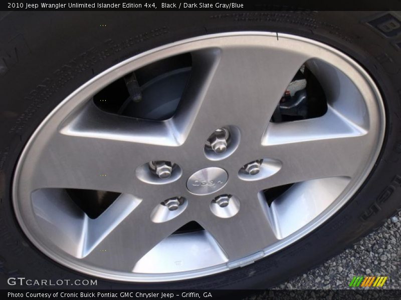Black / Dark Slate Gray/Blue 2010 Jeep Wrangler Unlimited Islander Edition 4x4