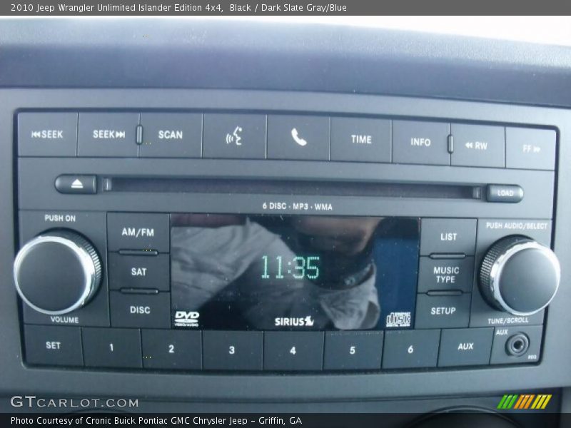 Black / Dark Slate Gray/Blue 2010 Jeep Wrangler Unlimited Islander Edition 4x4