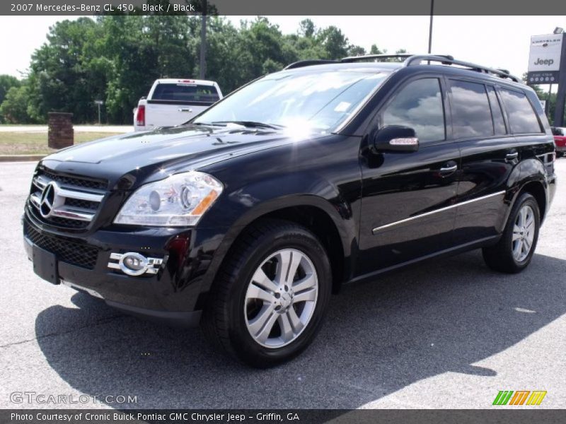 Black / Black 2007 Mercedes-Benz GL 450