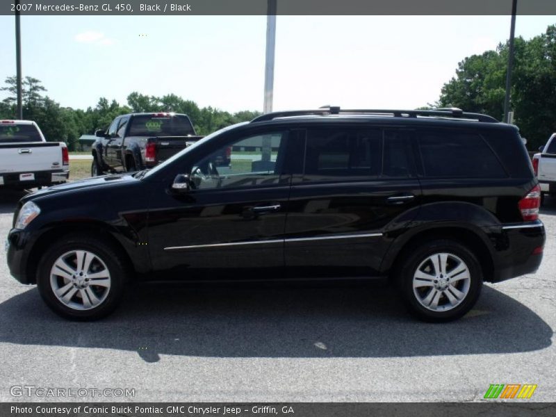 Black / Black 2007 Mercedes-Benz GL 450