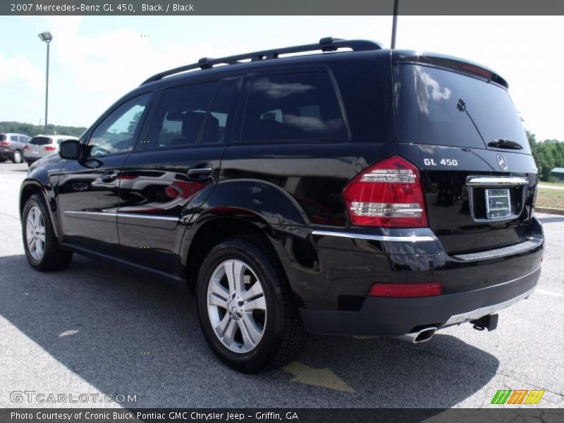 Black / Black 2007 Mercedes-Benz GL 450