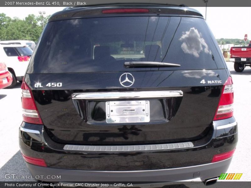 Black / Black 2007 Mercedes-Benz GL 450