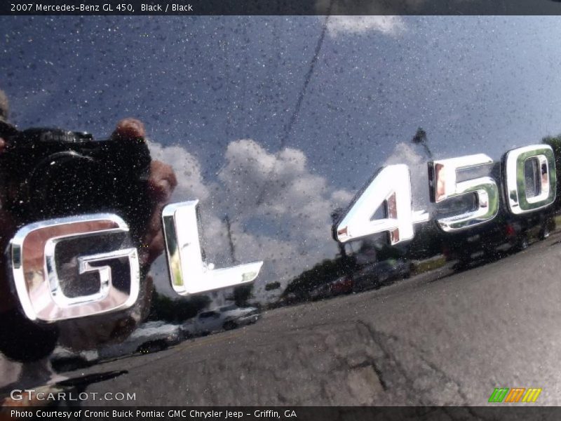 Black / Black 2007 Mercedes-Benz GL 450