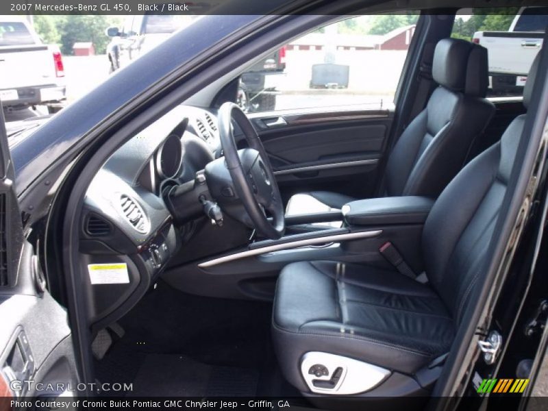 Black / Black 2007 Mercedes-Benz GL 450