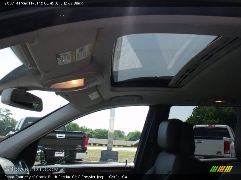 Black / Black 2007 Mercedes-Benz GL 450