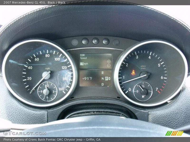 Black / Black 2007 Mercedes-Benz GL 450