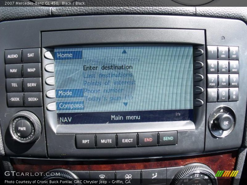 Black / Black 2007 Mercedes-Benz GL 450