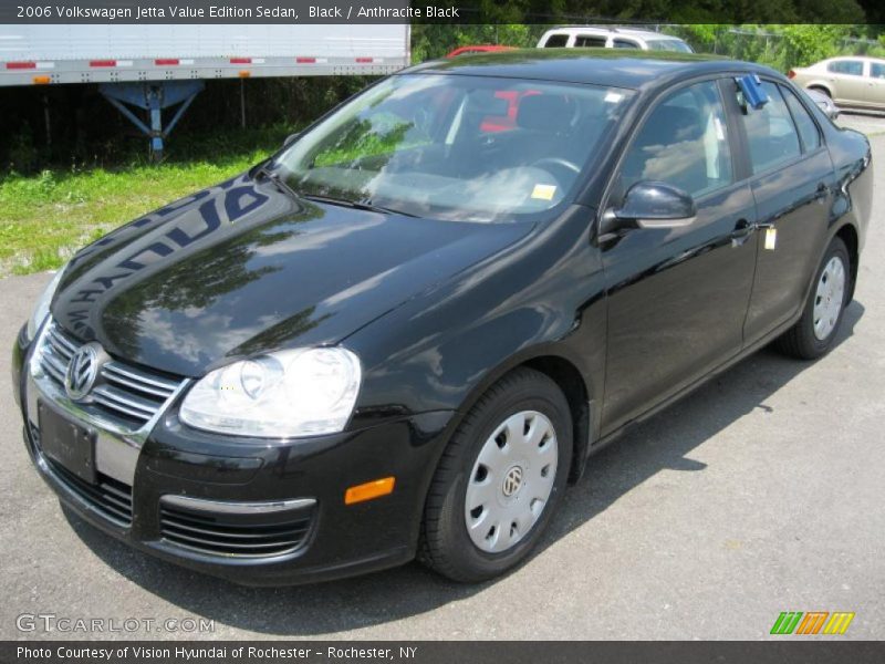 Black / Anthracite Black 2006 Volkswagen Jetta Value Edition Sedan