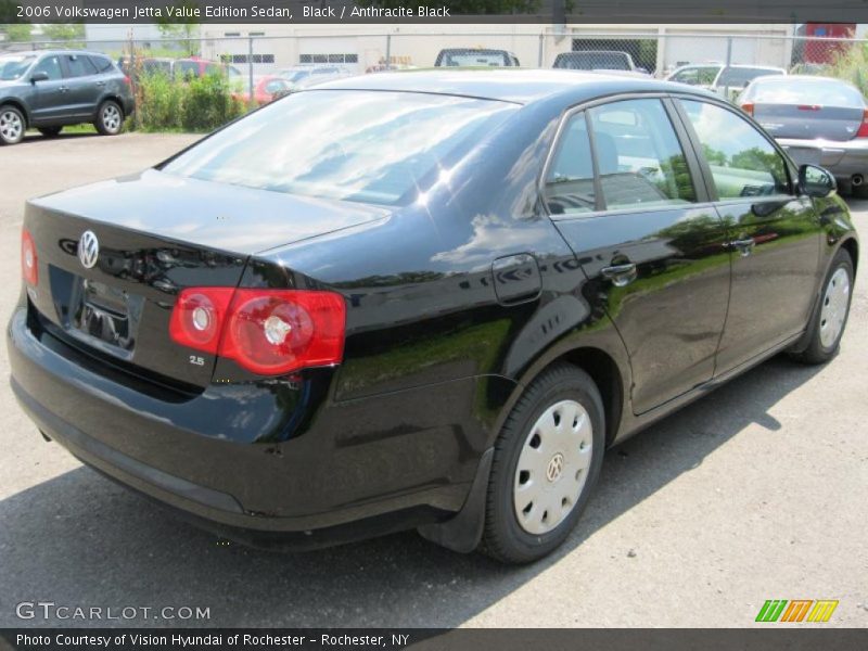 Black / Anthracite Black 2006 Volkswagen Jetta Value Edition Sedan