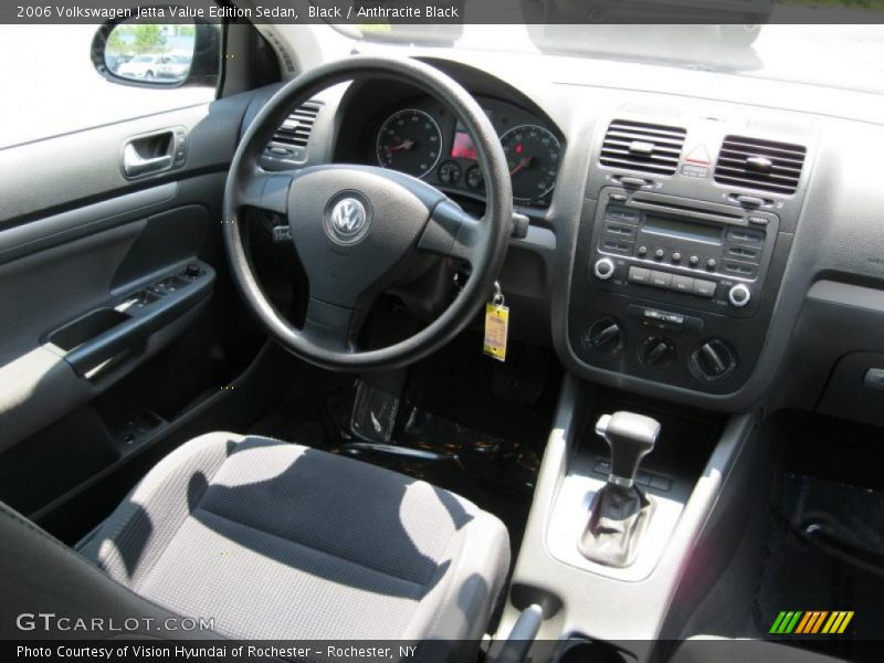 Black / Anthracite Black 2006 Volkswagen Jetta Value Edition Sedan